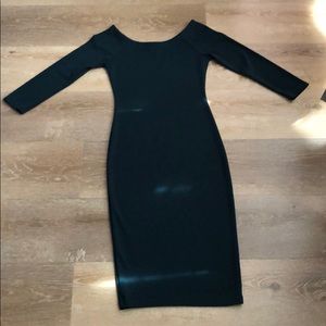 Zara Green/Black dress